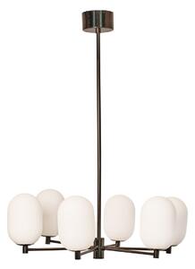 Lustre Watt & Veke, Noor, stmievateľné, Biela, Obývacia izba, Sklo, Moderný