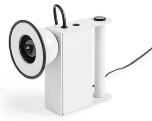 Stolové Lampa Stilnovo, Minibox, stmievateľné, Biela, Obývacia izba, Kov, Dizajnový