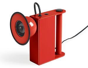 Stolové Lampa Stilnovo, Minibox, stmievateľné, Červená, Obývacia izba, Kov, Dizajnový