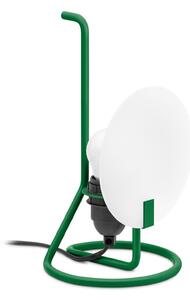 Stolové Lampa Stilnovo, Bugia, Zelená, Obývacia izba, Kov, Dizajnový