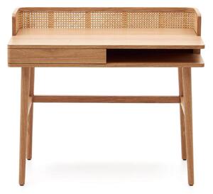 MUZZA Pracovný stôl Arista 105 x 61 cm prírodný
