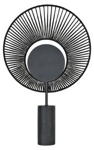 Stolové Lampa Forestier, Oyster, Čierna, Obývacia izba, Kov, Dizajnový