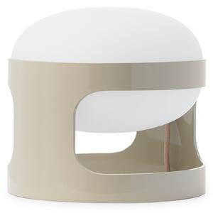 Stolové Lampa Kartell, K28, Sivá, Obývacia izba, Plast, Dizajnový