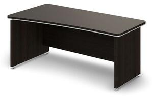 Ergonomický stôl TopOffice 180 x 94,8 cm, ľavý, wenge