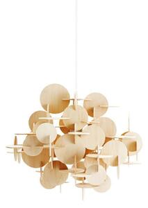 Závesné svietidlá Normann Copenhagen, Béžová, Obývacia izba, Drevo