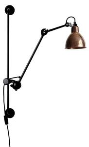 Nástenné Svietidlo Lampe Gras, 201 Round, Čierna, Obývacia izba, Kov, Industriálny