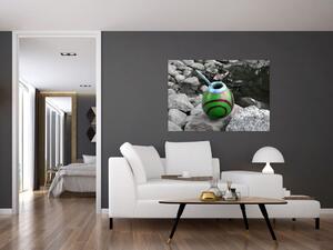Zelený hrnček - obraz (Obraz 60x40cm)