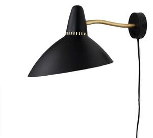 Nástenné Svietidlo Warm Nordic, Lightsome, Čierna, Obývacia izba, Kov, Škandinávsky