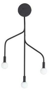 Nástenné Svietidlo Normann Copenhagen, Čierna, Obývacia izba, Kov