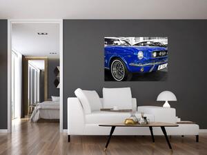 Modré auto - obraz (Obraz 60x40cm)
