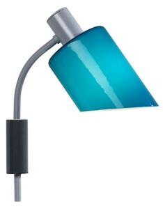 Nástenné Svietidlo Nemo Lighting, Modrá, Obývacia izba, Kov