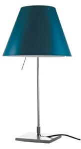 Stolové Lampa Luceplan, Modrá, Obývacia izba, Hliník
