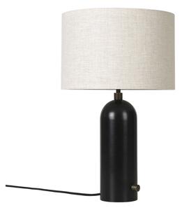 Stolové Lampa GUBI, stmievateľné, Čierna, Obývacia izba, Mramor