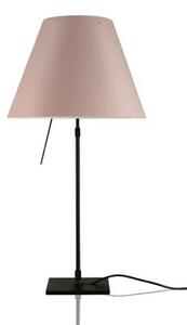 Stolové Lampa Luceplan, stmievateľné, Pudrová, Obývacia izba, Hliník