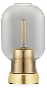 Stolové Lampa Normann Copenhagen, Sivá, Obývacia izba, Sklo
