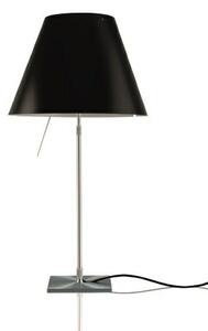 Stolové Lampa Luceplan, Čierna, Obývacia izba, Hliník