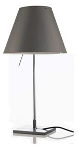 Stolové Lampa Luceplan, Sivá, Obývacia izba, Hliník