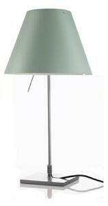 Stolové Lampa Luceplan, Zelená, Obývacia izba, Hliník