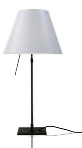 Stolové Lampa Luceplan, stmievateľné, Biela, Obývacia izba, Hliník