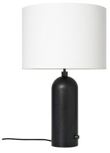 Stolové Lampa GUBI, stmievateľné, Čierna, Obývacia izba, Mramor
