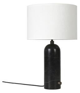 Stolové Lampa GUBI, stmievateľné, Čierna, Obývacia izba, Mramor