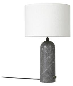 Stolové Lampa GUBI, stmievateľné, Sivá, Obývacia izba, Mramor