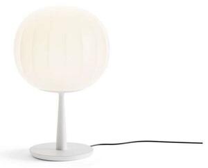 Stolové Lampa Luceplan, stmievateľné, Biela, Obývacia izba, Sklo