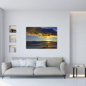 Západ slnka na mori - obraz na stenu (Obraz 60x40cm)