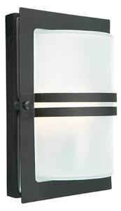Basel LED Vonkajšie Nástenné Svietidlo Frosted/Black