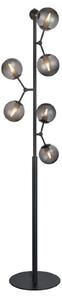 Stojacie Lampa Halo Design, Sivá, Obývacia izba, Kov