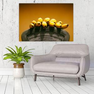 Banány na váhe - obraz na stenu (Obraz 60x40cm)