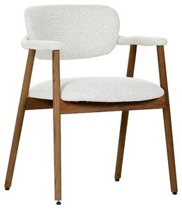 STOLIČKA S PODRÚČKAMI, farba orecha, béžová Livetastic - Stoličky, Online Only