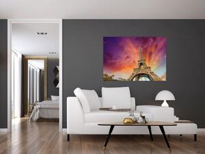 Eiffelova veža - moderný obraz (Obraz 60x40cm)