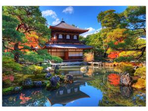 Japonská záhrada - obraz (Obraz 60x40cm)