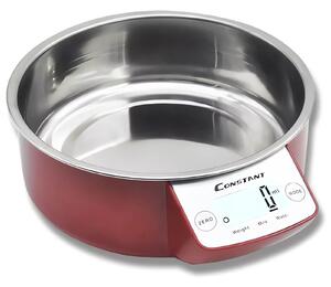 Pronett XJ4227 Digitálna kuchynská váha 5 kg červená