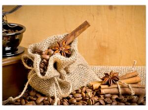 Kávové zrná - obraz (Obraz 60x40cm)