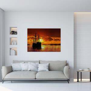 Lode na mori - obraz (Obraz 60x40cm)