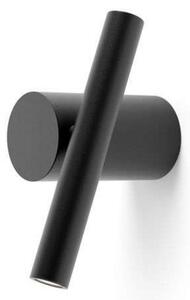 Nástenné Svietidlo Luceplan, Čierna, Obývacia izba, Hliník