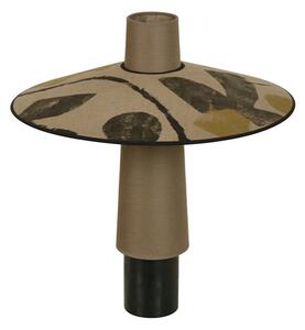 Stolové Lampa Forestier, Thésée, Hnedá / Hrdzavá, Obývacia izba, Tkanina / Textil, Boho