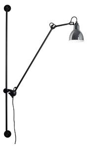 Nástenné Svietidlo Lampe Gras, 214 Round, Čierna, Obývacia izba, Kov, Dizajnový