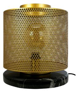 Stolové Lampa Dyberg Larsen, Nantes, Zlatá / Mosadz, Obývacia izba, Mosadz, Škandinávsky