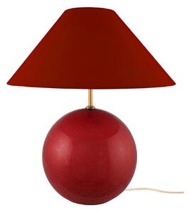 Stolové Lampa Globen Lighting, IRIS, Červená, Obývacia izba, Sklo, Vintage