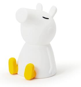 Stolové Lampa Mr Maria, Peppa Pig First Light, stmievateľné, Biela, Detská izba, Plast, Pre mladých
