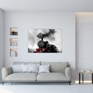 Historická lokomotíva - obraz (Obraz 60x40cm)