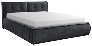 ČALÚNENÁ POSTEĽ, 180/200 cm, antracitová Livetastic - Online Only spálne, Online Only