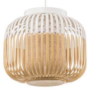Stropné Lampa Forestier, Bamboo Light XS, stmievateľné, Biela, Obývacia izba, Bambus, Dizajnový