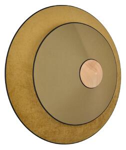 Nástenné Svietidlo Forestier, Cymbal S, Bronzová / Stará Mosadz, Obývacia izba, Tkanina / Textil, Dizajnový
