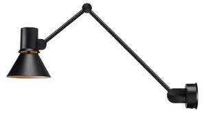 Nástenné Svietidlo Anglepoise, Type 80 W3, Čierna, Obývacia izba, Kov, Dizajnový