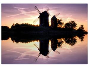 Fotka veterných mlynov - obraz (Obraz 60x40cm)