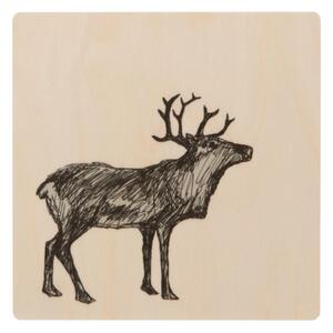 Miiko Design Podtácok Reindeer 10x10cm